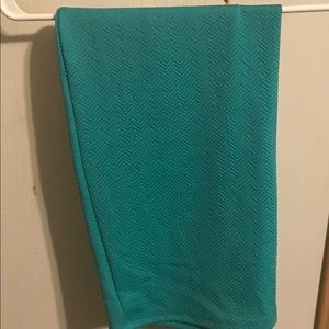 LuLaRoe Cassie Small Turquoise
